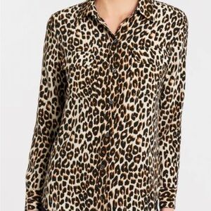 Equipment Slim Signature Ling Sleeve Size Medium